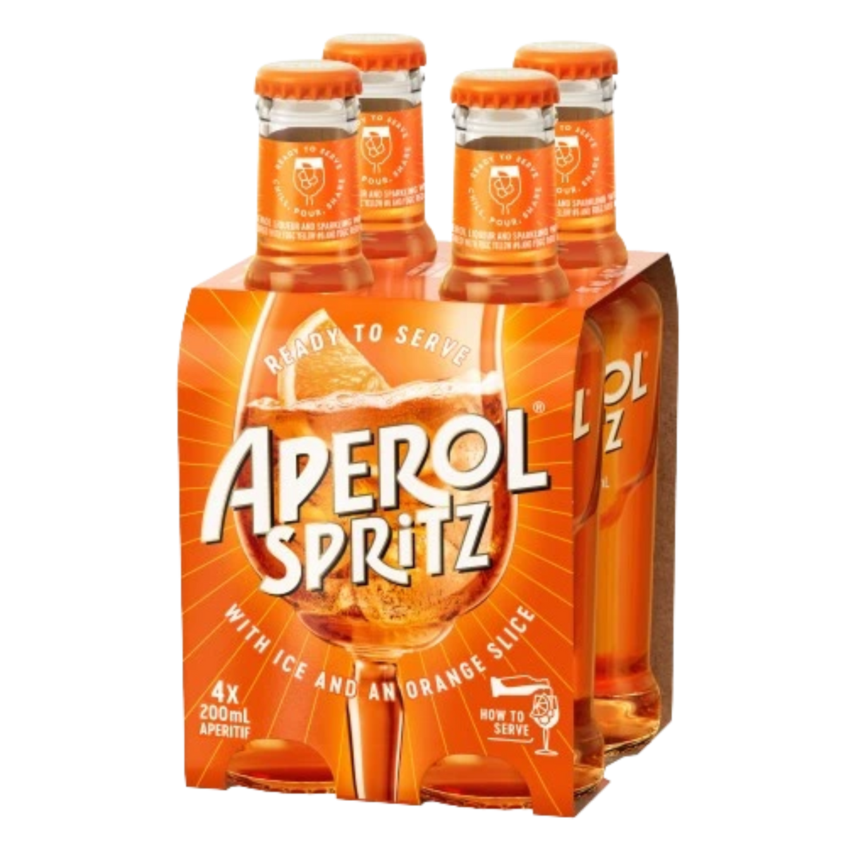 APEROL SPRITZ 200ML 4PK BT