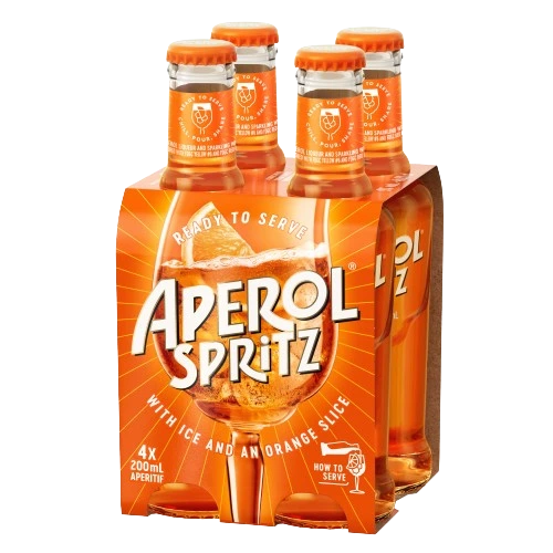 APEROL SPRITZ 200ML 4PK BT @ Southgate [1051624]