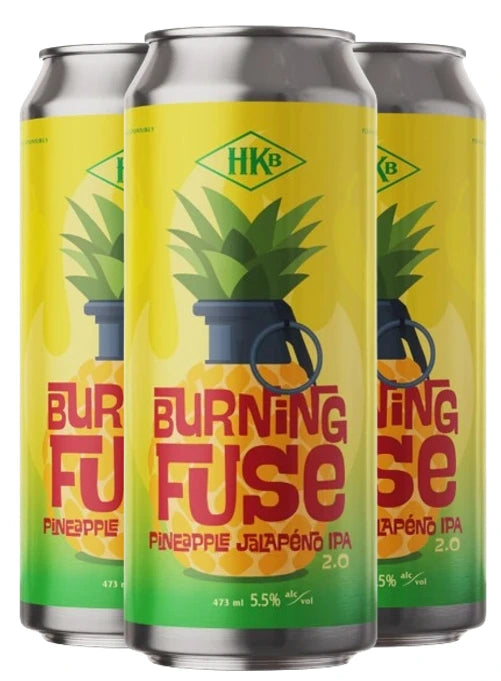 HARD KNOX BURNING FUSE 2.0 JALAPENO IPA 473ML 4PK CAN