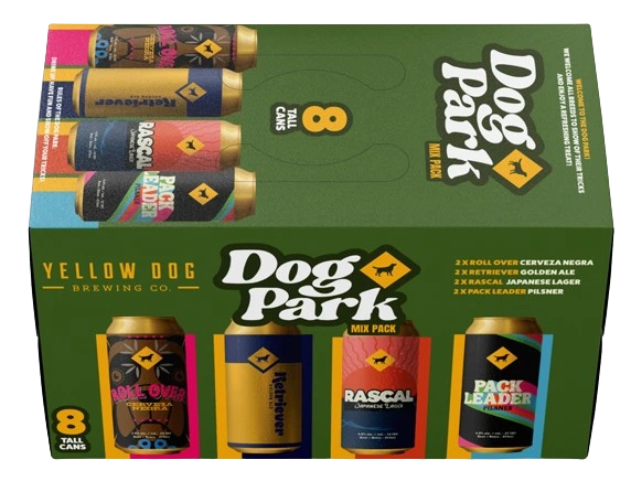 YELLOW DOG DOG PARK MIXER 473ML 8PK CAN