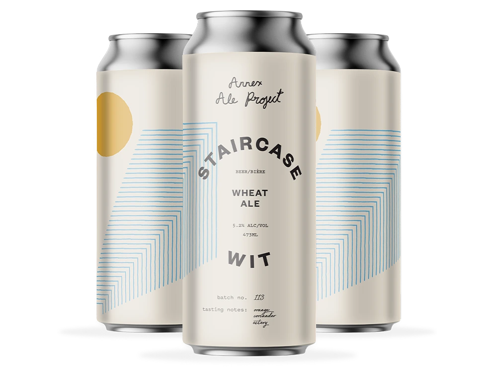 ANNEX STAIRCASE WIT WHEAT ALE 473ML 4PK CAN