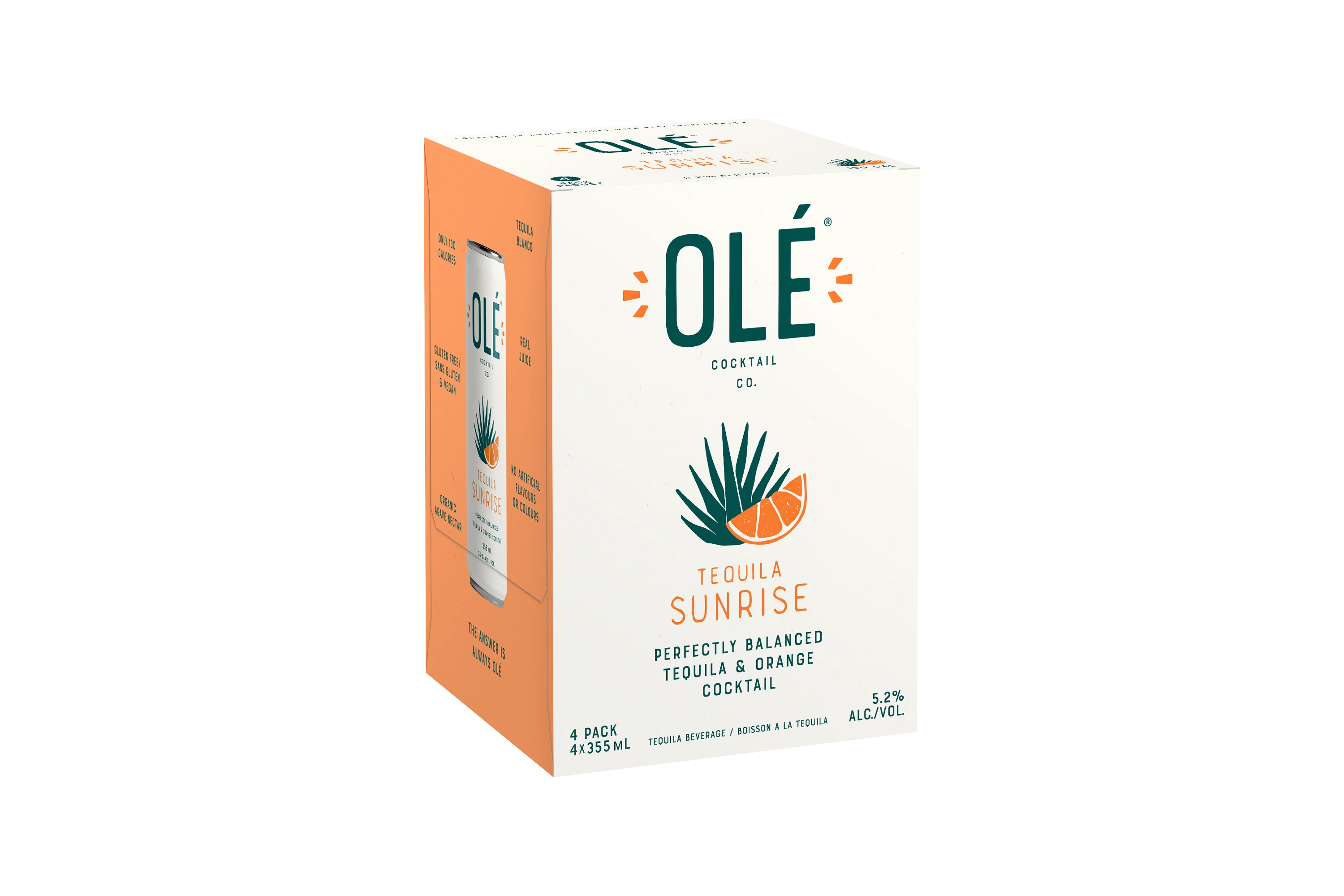 OLE COCKTAIL TEQUILA SUNRISE 355ML 4PK CAN @ Signal Hill [1051896]