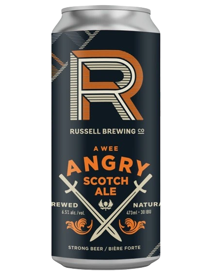 RUSSELL A WEE ANGRY SCOTCH ALE 473ML CAN