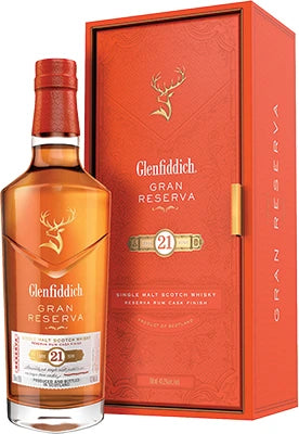 GLENFIDDICH 21YR GRAN RESERVA SINGLE MALT SCOTCH 750ML