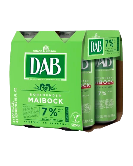DAB MAIBOCK 500ML 4PK CAN