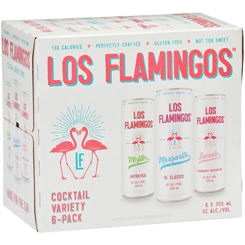 LOS FLAMINGOS VARIETY PACK 355ML 8PK CAN