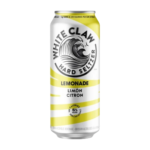 WHITE CLAW HARD SELTZER LEMONADE 473ML CAN