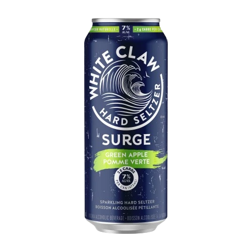 WHITE CLAW HARD SELTZER SURGE GREEN APPLE 473ML CAN