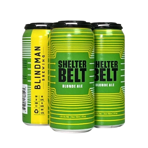 BLINDMAN SHELTER BELT BLONDE ALE 473ML 4PK CAN @ Southgate [1052154]