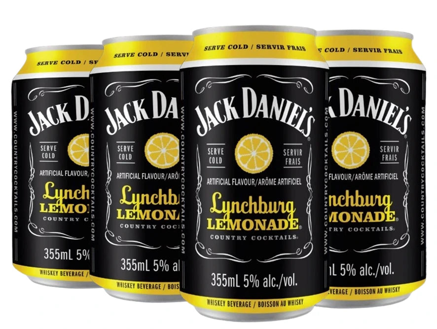 JACK DANIELS LYNCHBURG LEMONADE 355ML 6PK CAN