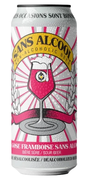 LAGABIERE NON ALC FRAMBOISE RHURBARBE GOSE 473ML CAN