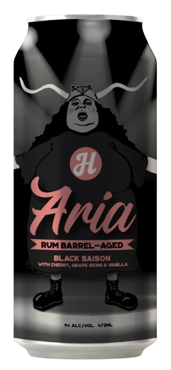 HENDERSON ARIA RUM BARREL AGED BLACK SAISON 473ML CAN