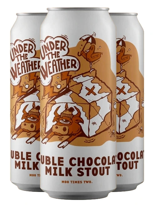 KETTLE RIVER UNDER THE WEATHER CHOC MILK STOUT 473ML 4PK CAN