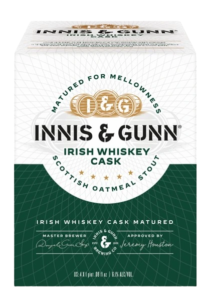 INNIS & GUNN IRISH WHISKEY CASK 500ML 4PK CAN