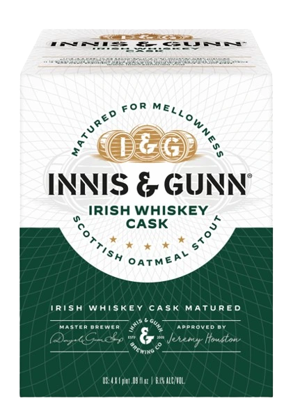 INNIS & GUNN IRISH WHISKEY CASK 500ML 4PK CAN @ Signal Hill [1052285]