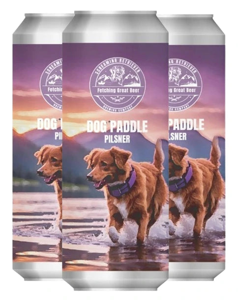 SCREAMING TOLLER DOG PADDLE PILSNER 473ML 4PK CAN