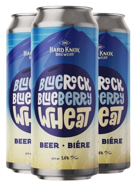 HARD KNOX BLUE ROCK BLUEBERRY WHEAT ALE 473ML 4PK CAN @ St. Albert [1052292]