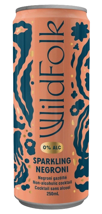 WILD FOLK NON ALC SPARKLING NEGRONI 250ML CAN
