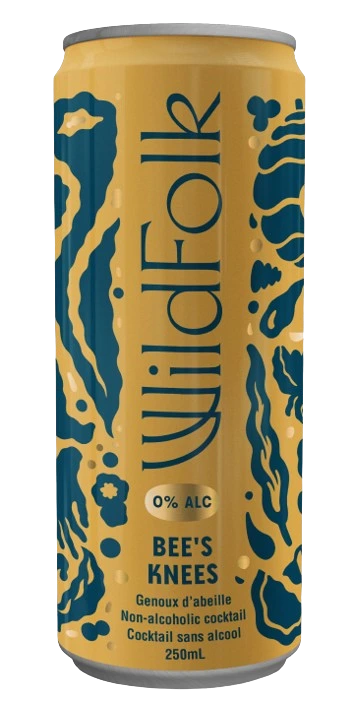 WILD FOLK NON ALC BEES KNEES 250ML CAN