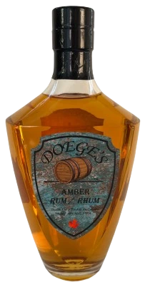 DOEGES AMBER RUM 750ML