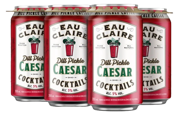 EAU CLAIRE DILL PICKLE CAESAR 355ML 6PK CAN
