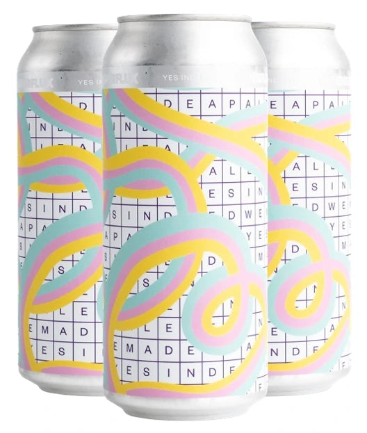 SUPERFLUX YES INDEED PALE ALE 473ML 4PK CAN
