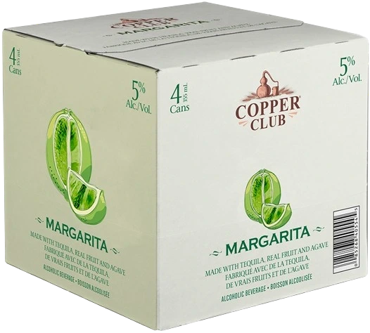 COPPER CLUB MARGARITA 355ML 4PK CAN