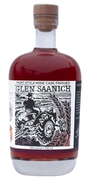 GLEN SAANICH PORT WINE CASK FINISH CANADIAN WHISKY 750ML