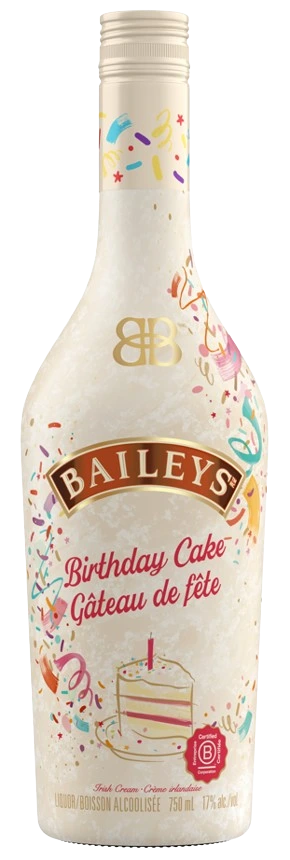 BAILEYS BIRTHDAY CAKE CREAM LIQUEUR 750ML