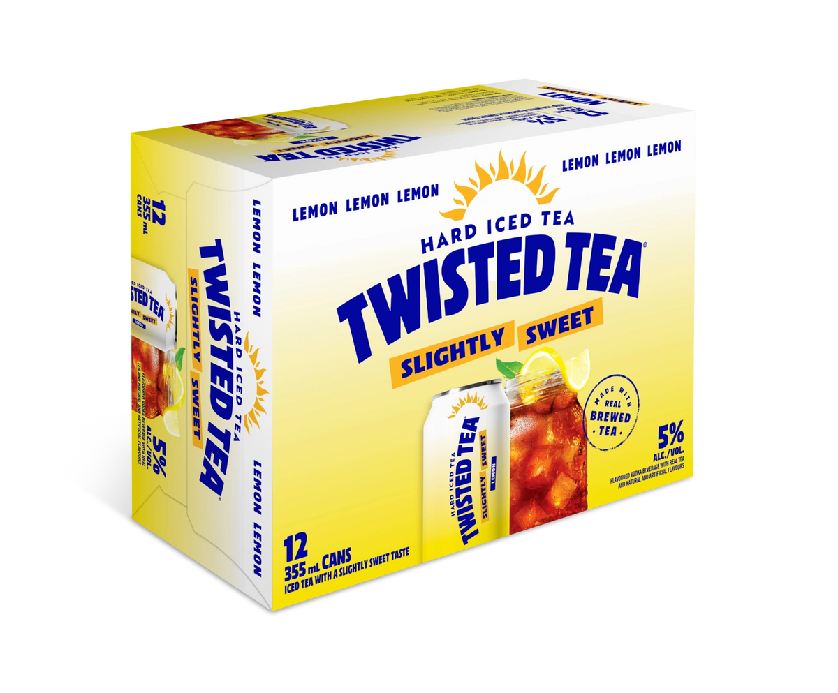 TWISTED TEA SLIGHTLY SWEET 355ML 12PK CAN