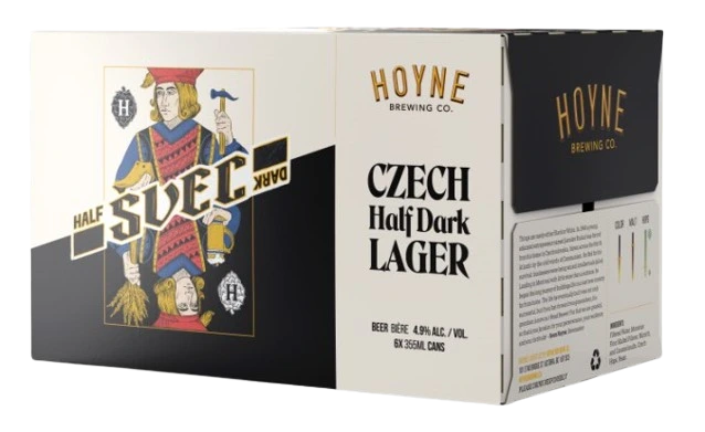 HOYNE SVEC HALF DARK CZECH LAGER 355ML 6PK CAN
