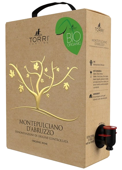 CANTINE TORRI ORGANIC MONTEPULCIANO D'ABRUZZO DOC 3L