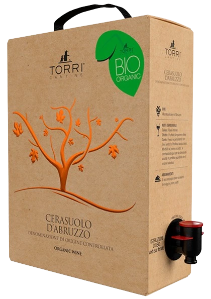 CANTINE TORRI ORGANIC CERASUOLO D'ABRUZZO DOC 3L
