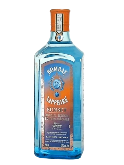 BOMBAY SAPPHIRE SUNSET GIN 750ML