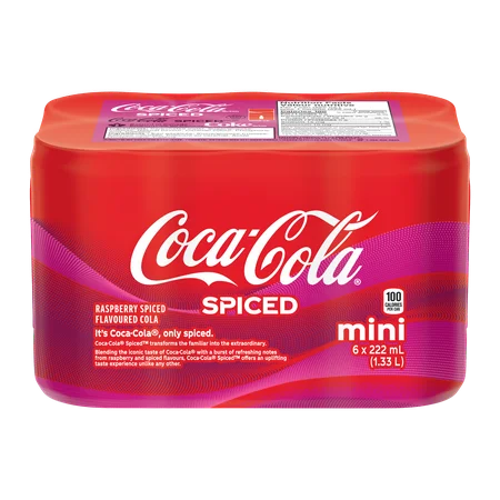 COKE SPICED 222ML 6PK CAN
