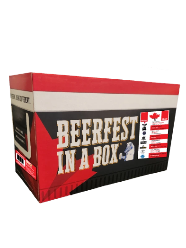 BEERFEST IN A BOX COAST TO COAST 473ML 8PK CAN