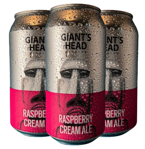 GIANTS HEAD RAZZLE DAZZLE CREAM ALE 355ML 4PK CAN