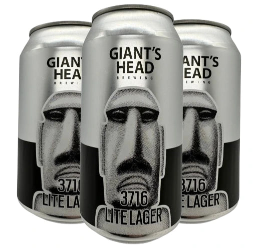 GIANTS HEAD 3716 LITE LAGER 355ML 4PK CAN