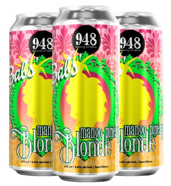 948 BABS MANGO PINEAPPLE BLONDE 473ML 4PK CAN