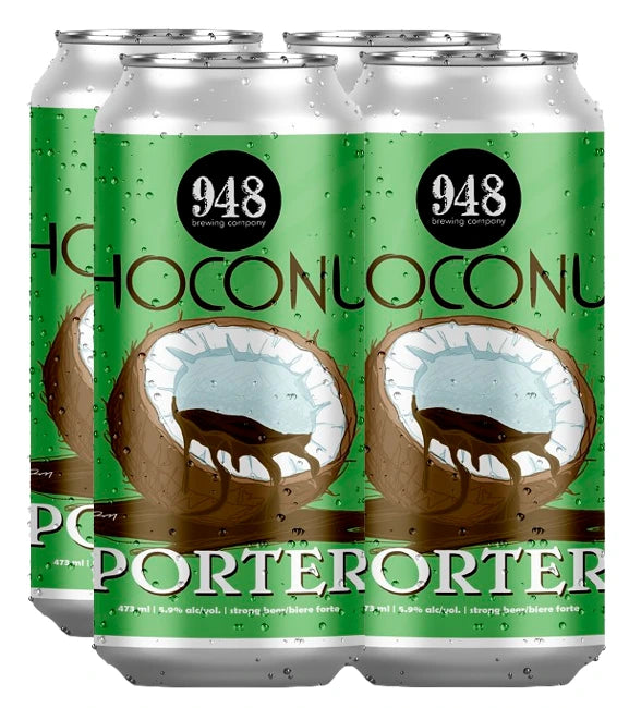 948 CHOCONUT PORTER 473ML 4PK CAN