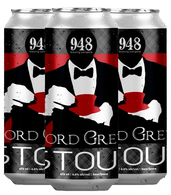 948 LORD GREYS STOUT 473ML 4PK CAN