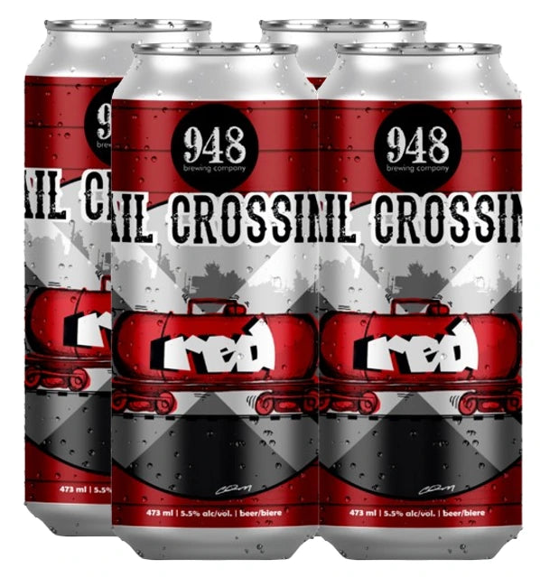 948 RAIL CROSSING RED 473ML 4PK CAN