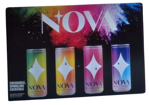 NOVA SPARKLING COCKTAILS MIXER 355ML 8PK CAN