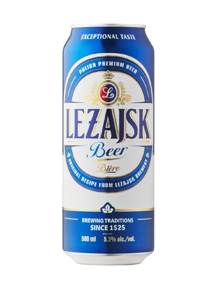 LEZAJSK POLISH BEER 500ML CAN