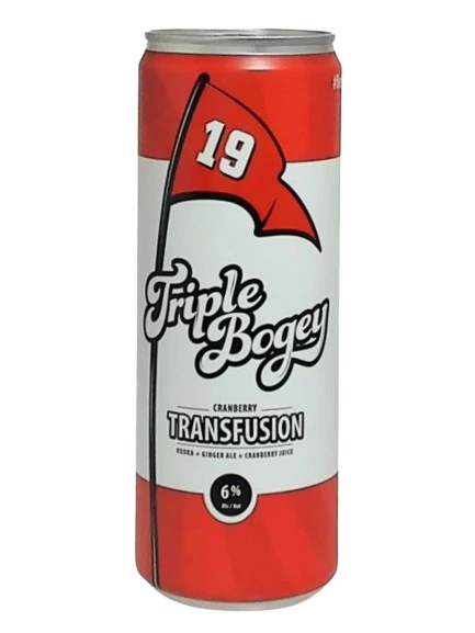TRIPLE BOGEY CRANBERRY TRANSFUSION 355ML CAN