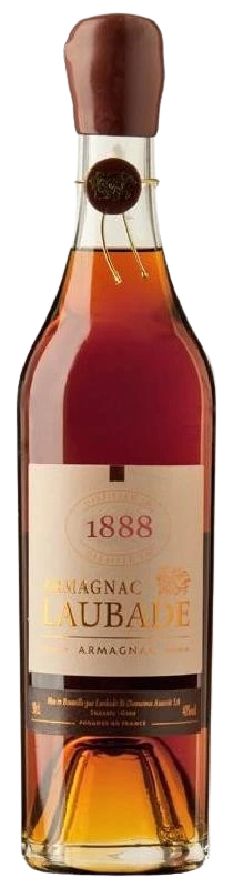 CHATEAU DE LAUBADE BAS ARMAGNAC 1888 500ML