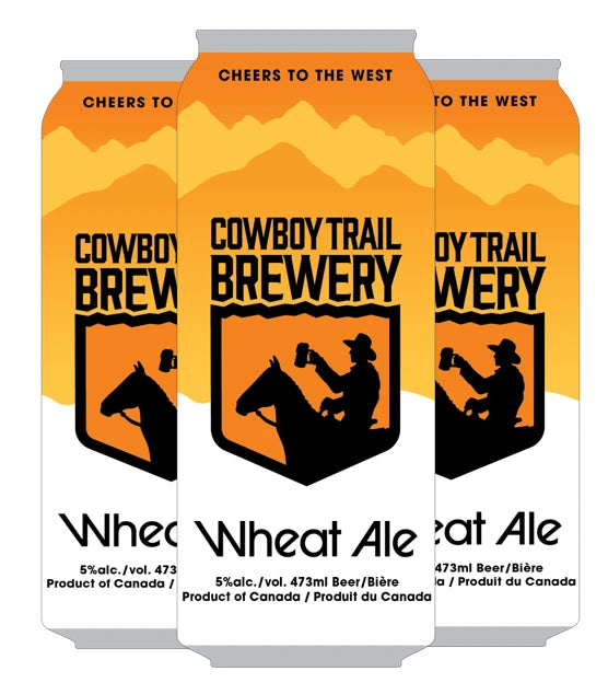 COWBOY TRAIL WHEAT ALE 473ML 4PK CAN
