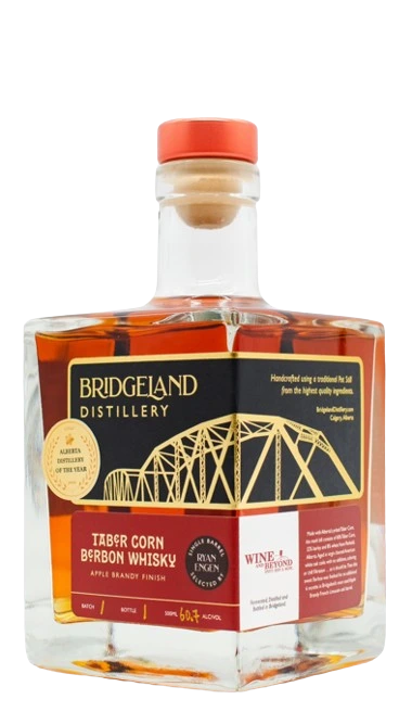 BRIDGELAND TABER CORN WHISKY APPLE BRANDY W&B CASK 500ML @ Lethbridge [1053417]