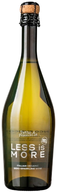 TUTTO E POSSIBILE LESS IS MORE ORGANIC FRIZZANTE 750ML