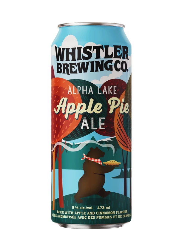 WHISTLER ALPHA LAKE APPLE PIE ALE 473ML CAN